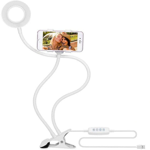 Ring Light LED 3.5" + Support Flexible – Éclairage Portable pour Créateurs de Contenu