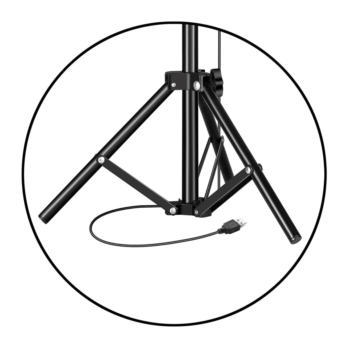 Ring Light 10" LED Professionnelle + Trépied – Streaming, Photo & Création de Contenu