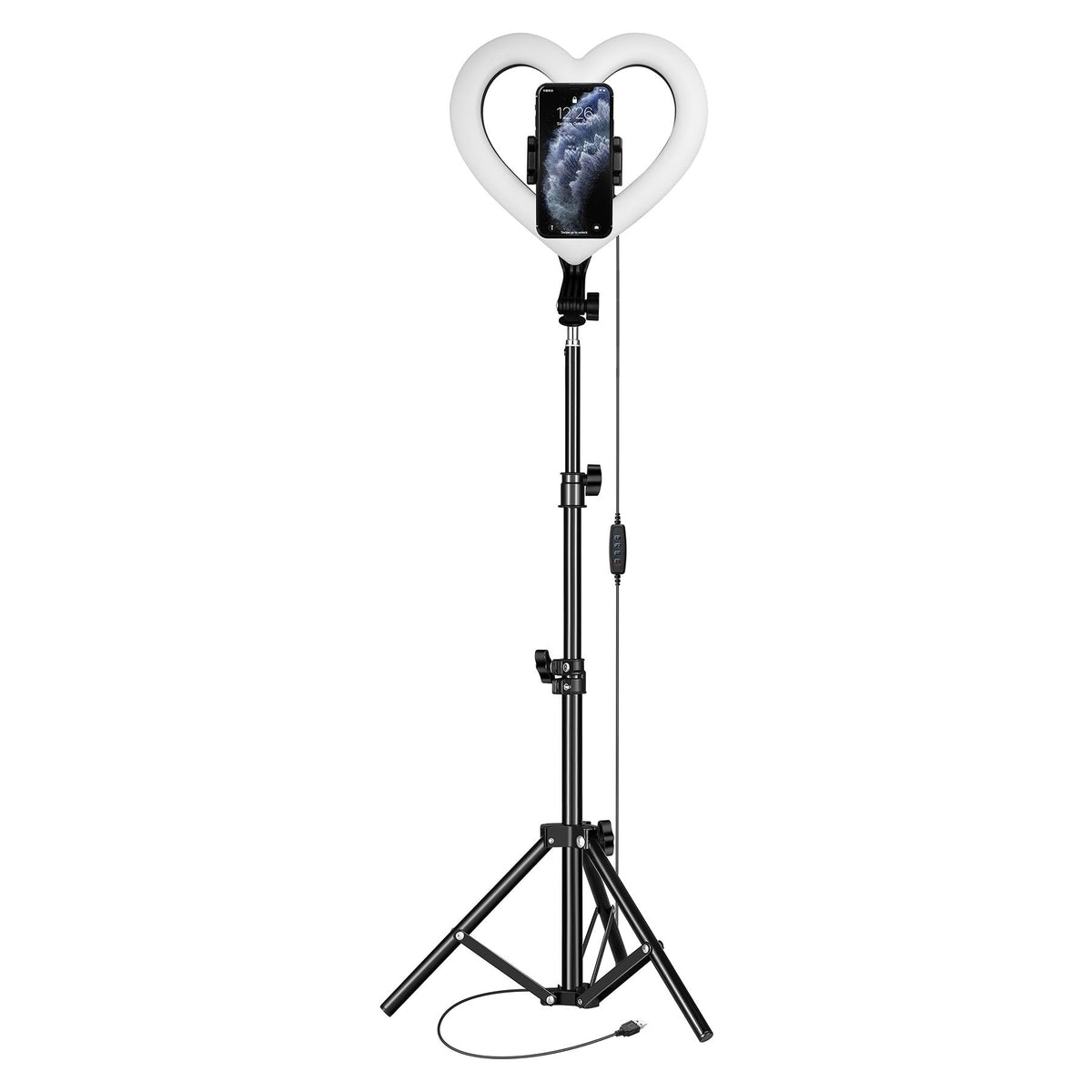 Ring Light 10" LED Professionnelle + Trépied – Streaming, Photo & Création de Contenu